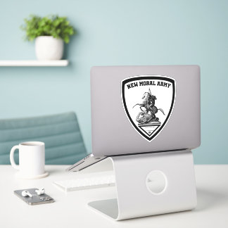 Sticker Logo New Moral Army™ Shield