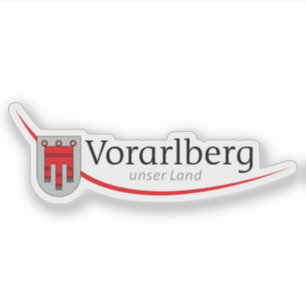 Sticker Logo officiel de l'Etat de Vorarlberg, Autriche