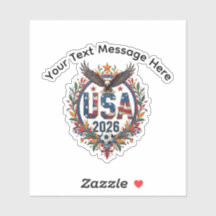 Logo personnalisé de l'aigle chauve de l'équipe na