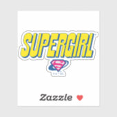 Sticker Logo Pop Supergirl (Feuille)