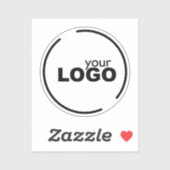 Sticker Logo professionnel moderne (Feuille)