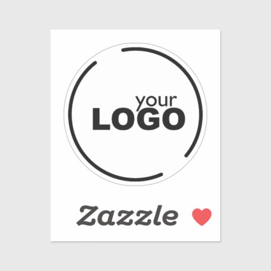 Sticker Logo professionnel moderne (Feuille)