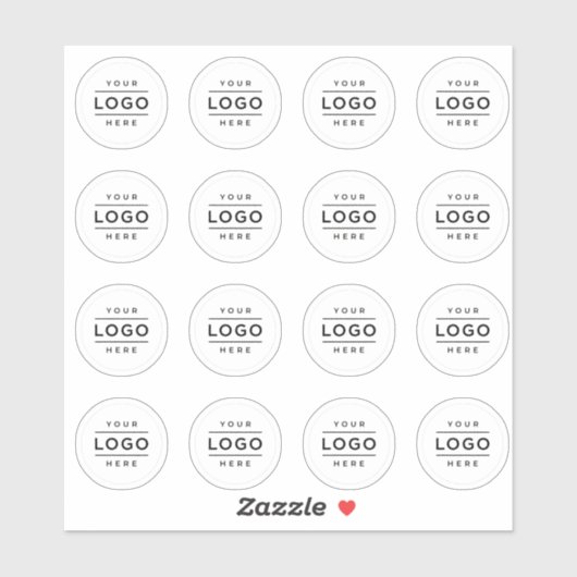 Sticker Logo Professionnel Personnalisé Vinyl Coupé (Feuille)