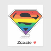 Sticker Logo Rainbow Superman (Feuille)