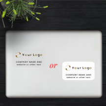 Logo + rectangle vinyle Portable Entreprise