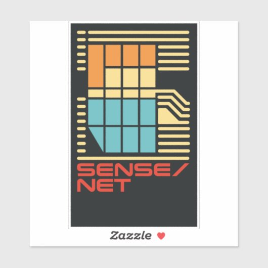 Sticker Logo Sense/Net Version 3 (Feuille)
