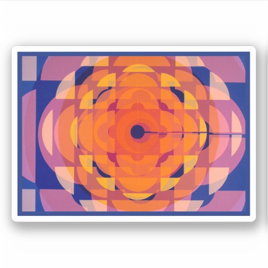 Sticker Logo stylisé CBC 1970 (Devant)