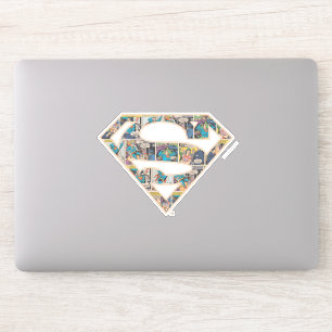 Sticker Logo Supergirl Comic Strip