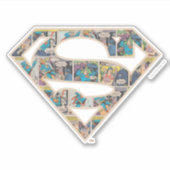 Sticker Logo Supergirl Comic Strip (Devant)