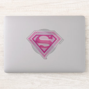 Sticker Logo Supergirl rose