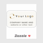 Sticker Logo sur Hors rectangle blanc Casque Business Viny (Feuille)