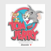 Sticker Logo Tom et Jerry Classic (Feuille)