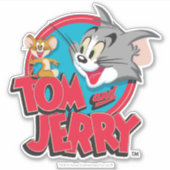 Sticker Logo Tom et Jerry Classic (Devant)