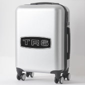Sticker Logo Triumph TR6 Grille (Sur valise)