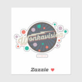 Sticker Logo Wonkavision (Feuille)