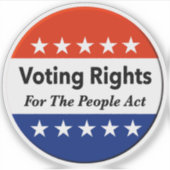 Sticker Loi Sur Les Droits De Vote Pour Le Peuple (Devant)