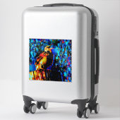 Sticker L'Oiseau Solitaire 2 (Sur valise)