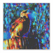 Sticker L'Oiseau Solitaire 2 (Devant)