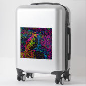 Sticker L'Oiseau Solitaire 3 (Sur valise)