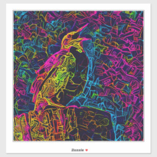 Sticker L'Oiseau Solitaire 3