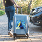Sticker L'oiseau solitaire dans le style VanGogh (Valise Insitu)