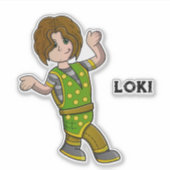 Sticker Loki Norse Mythologie (Devant)