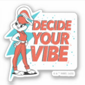 Sticker Lola Bunny Décidez Votre Vibe (Devant)