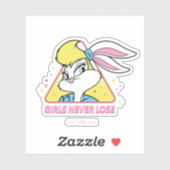 Sticker Lola Bunny Girls ne perdent jamais (Feuille)