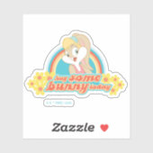 Sticker Lola Bunny Hug De Lapin Aujourd'Hui (Feuille)