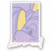 Sticker Lola Portrait Autograph (Devant)