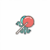 Sticker lollipop-1 (Devant)