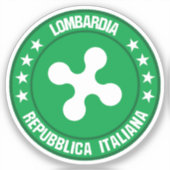 Sticker Lombardie (Recto)