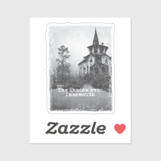 Sticker L'ombre sur l'intérieur Lovecraft Cthulhu Mythos (Feuille)