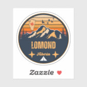 Sticker Lomond (Alberta) (Feuille)
