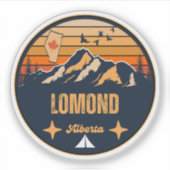 Sticker Lomond (Alberta) (Devant)