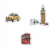 Sticker london modeling clay (Devant)