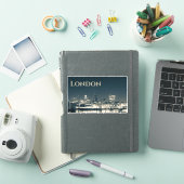Sticker Londres Skyline Panorama Urbain Souvenir Cadeau (Couverture iPad)