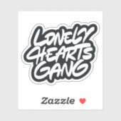 Sticker Lonely Hearts Gang (Feuille)