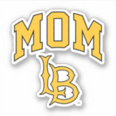 Sticker Long Beach State Mom (Devant)