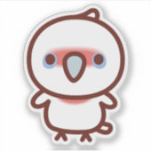 Sticker Long-billed corella (Devant)