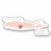 Sticker Long Island Custom Cut (Recto)