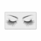 Sticker Longs Cils Extensions de Cils Beauté (Devant)