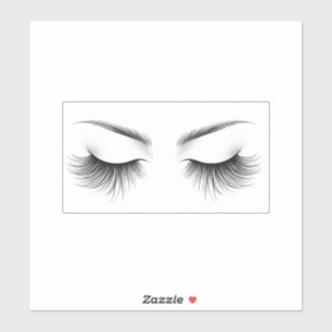 Sticker Longues Lashes Eyelash Extensions Beauté