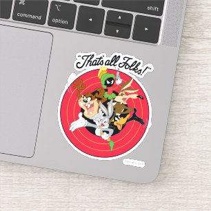 Sticker LOONEY TUNES™ "C'EST TOUS DES FOLKS!™" Groupe