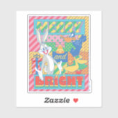 Sticker LOONEY TUNES™ | Joyeux Noël (Feuille)