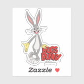 Sticker LOONEY TUNES™ Rires rétro | BUGS BUNNY™ (Feuille)