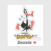 Sticker LOONEY TUNES™ Rires rétro | DAFFY DUCK™ (Feuille)