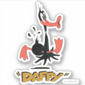 Sticker LOONEY TUNES™ Rires rétro | DAFFY DUCK™ (Devant)