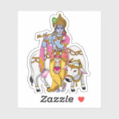 Sticker Lord Krishna (Feuille)