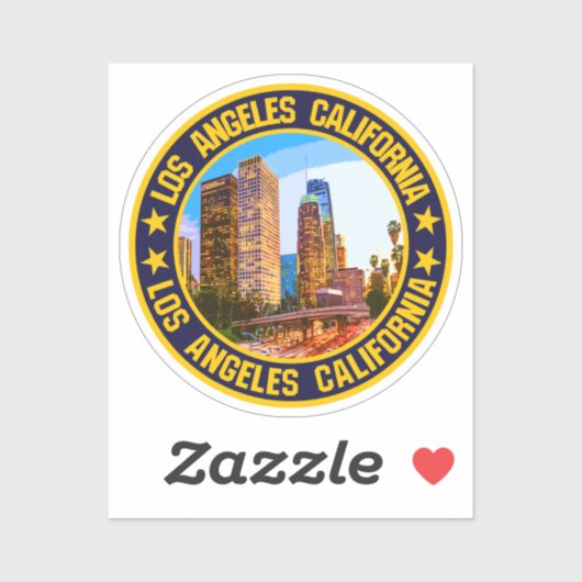 Sticker Los Angeles (Feuille)